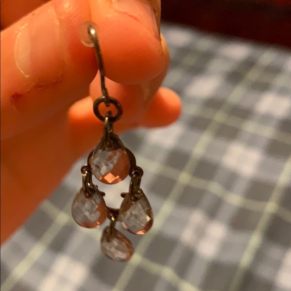 Black Chandelier Earrings